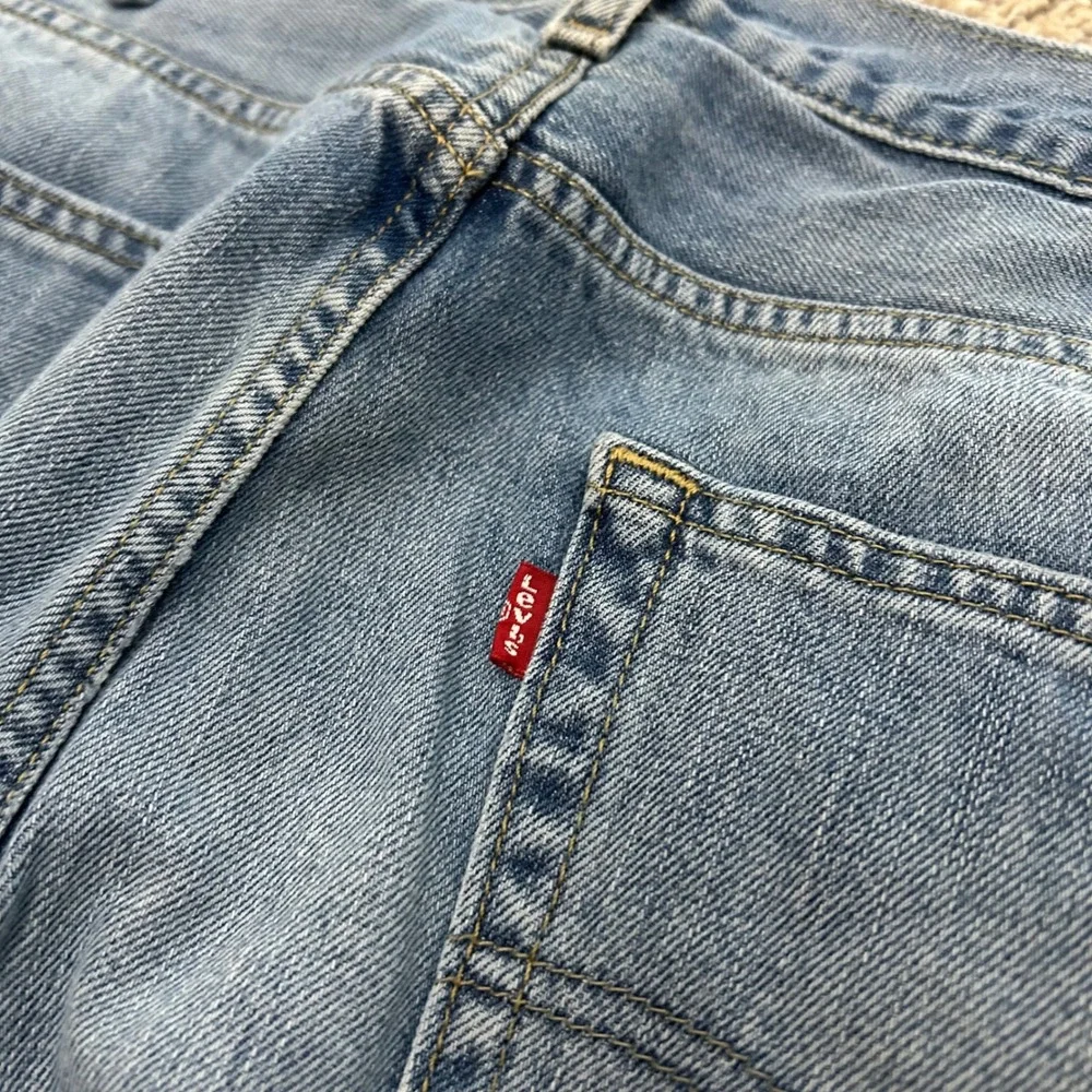 Levi's 505 Regular Fit Jeans 40x30 Blue‎ Mid Wash Straight Leg Denim Cotton